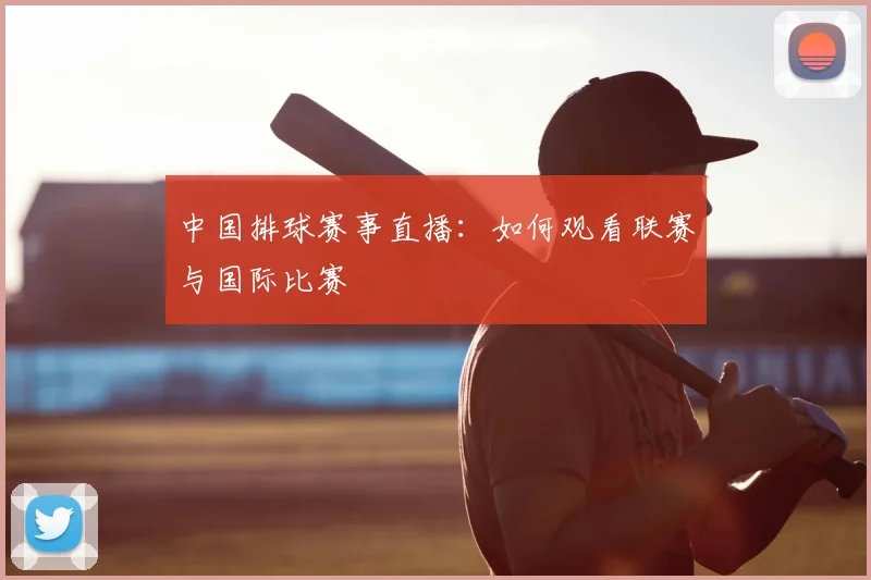 中国排球赛事直播：如何观看联赛与国际比赛